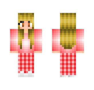-Pink Pyjama (Pajama) girl-