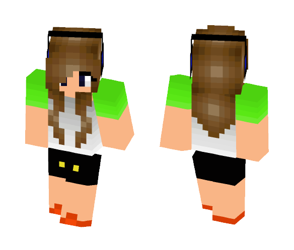 Download Free Skin For a Friend! (Emily_Flamel) Skin for Minecraft image 1 Skin For a Friend! (Emily_Flamel) - Female Minecraft Skins - image 1