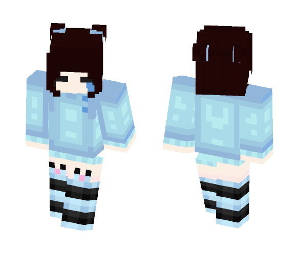 ~Crying Girl~ #Depressed - Female Minecraft Skins - image 1