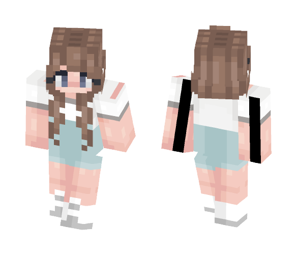 Download Free #1 ❤︎ Skin for Minecraft image 1 #1 ❤︎ - Female Minecraft Skins - image 1