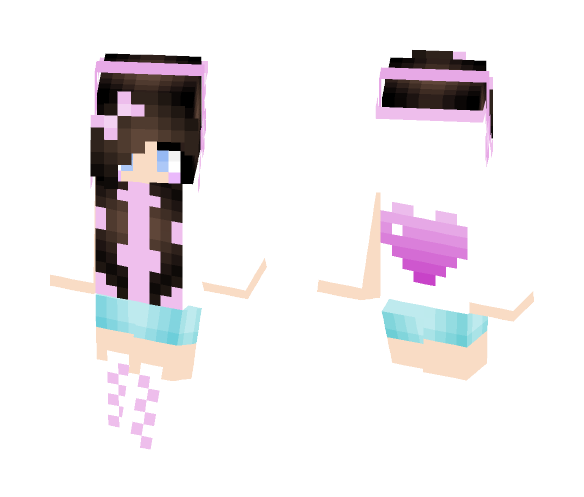 Download Free Skin request for my Best Friend Skin for Minecraft image 1 Skin request for my Best Friend - Female Minecraft Skins - image 1