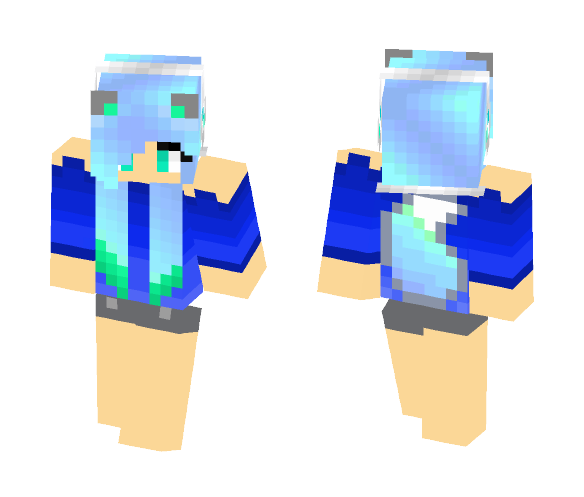 Swimsuit Girl - Girl Minecraft Skins - image 1