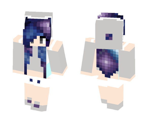 Galaxy Girl - Girl Minecraft Skins - image 1