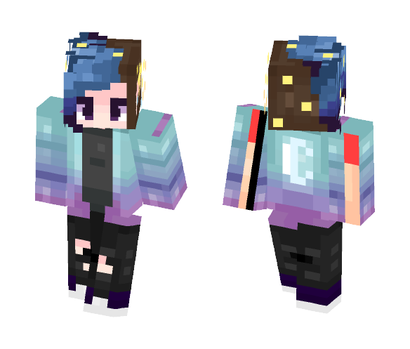 Space oooo | Round 1 - Interchangeable Minecraft Skins - image 1