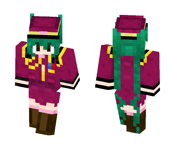 Senbonzakura miku - Female Minecraft Skins - image 1