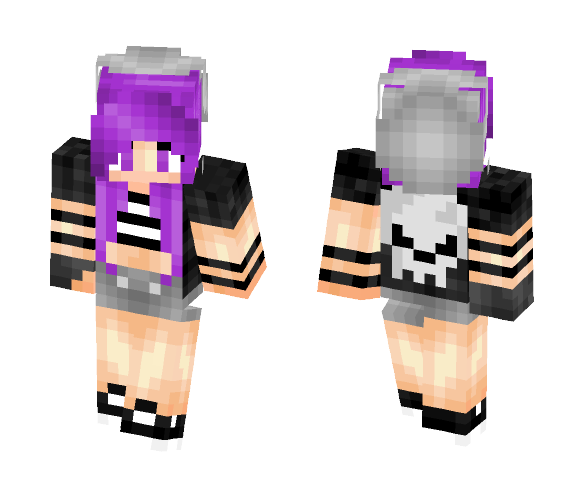 Rebellion | Munch - Female Minecraft Skins - image 1