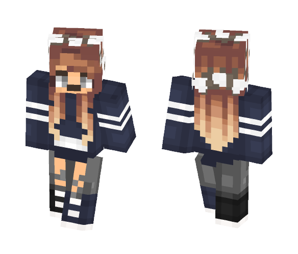 Looks like me..|| uchu - Female Minecraft Skins - image 1