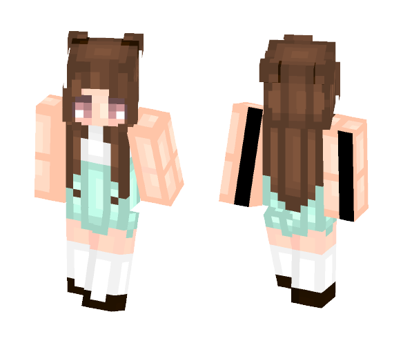 Cute skin - Female Minecraft Skins - image 1