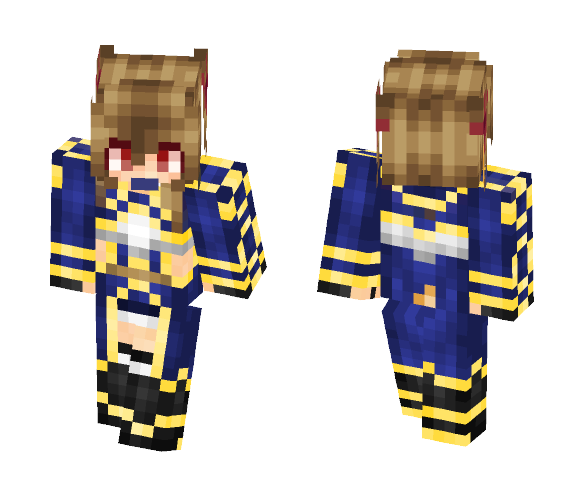 Download Free Silica Skin ALO (Alfheim online) Skin for Minecraft image 1 Silica Skin ALO (Alfheim online) - Female Minecraft Skins - image 1
