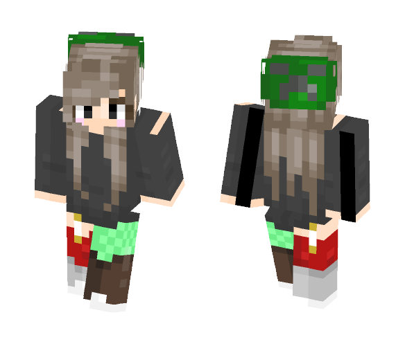 ???? || Boom - Female Minecraft Skins - image 1