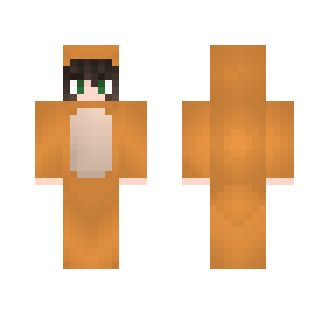 Boy in Bear Suit