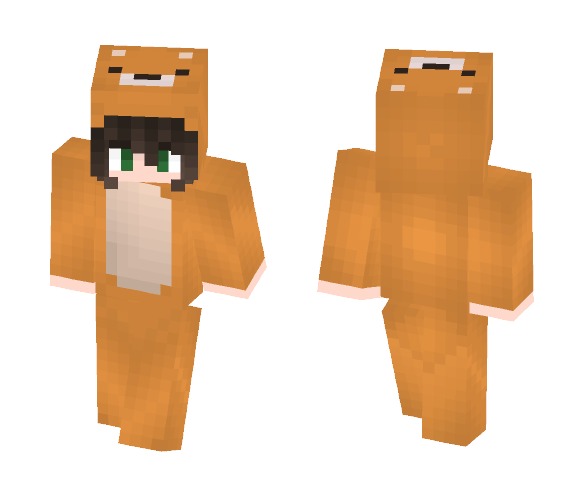 Boy in Bear Suit - Boy Minecraft Skins - image 1