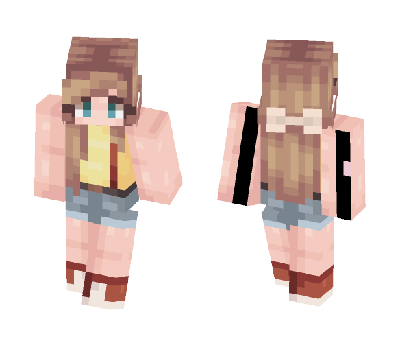 Basic [Drawing in desc.] - Female Minecraft Skins - image 1