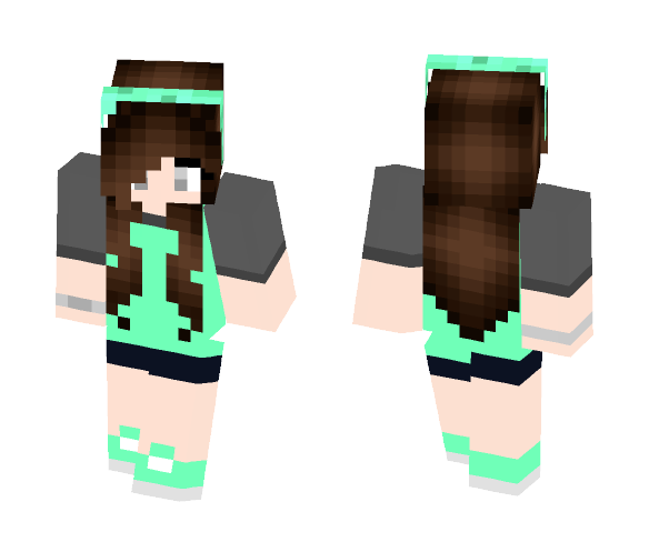 Download Free Megan Sophia 1 (Steve) Skin for Minecraft image 1 Megan Sophia 1 (Steve) - Female Minecraft Skins - image 1