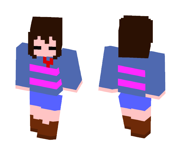 Frisk {Undertale} - Interchangeable Minecraft Skins - image 1