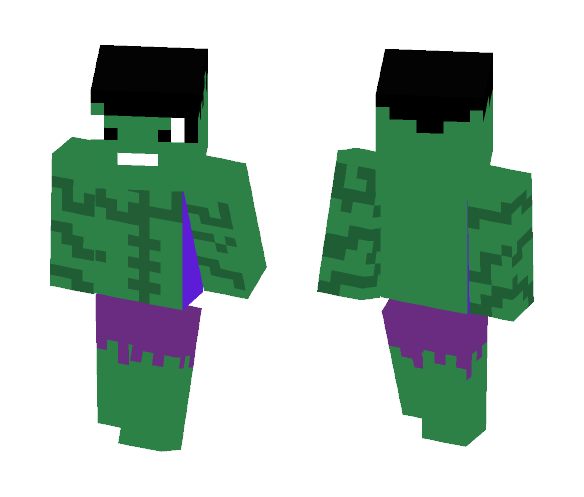hulk overlay - Comics Minecraft Skins - image 1