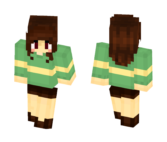 Chara Redo:: - Female Minecraft Skins - image 1