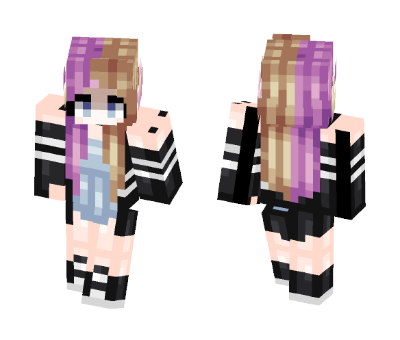 ~ I ponder of something great - Female Minecraft Skins - image 1