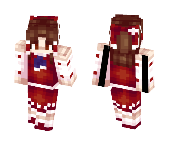 Reimu Hakurei (Touhou Project) - Female Minecraft Skins - image 1