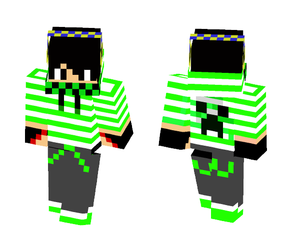 Cool Creeper PVP skin - Male Minecraft Skins - image 1