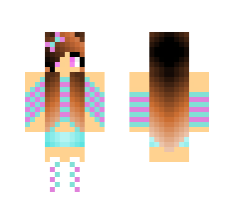 Cute Aztec Print Girl
