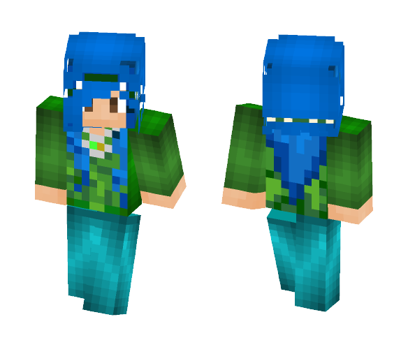 Blue_Bear11 - Female Minecraft Skins - image 1