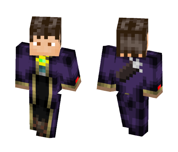Necromancer of Night - Male Minecraft Skins - image 1