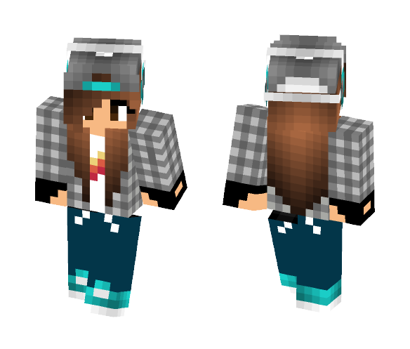 gamer girl - Girl Minecraft Skins - image 1