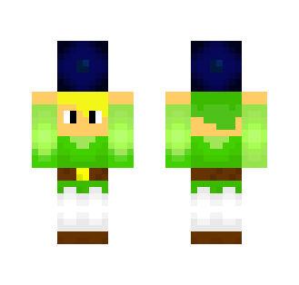 Toon Link holding bomb! - Male Minecraft Skins - image 2