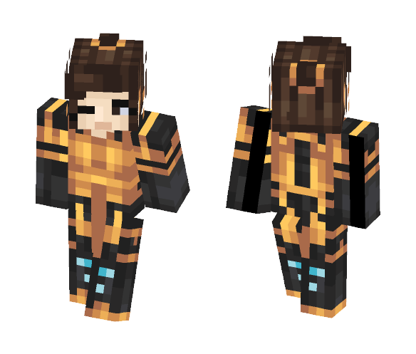 Winky Face! (BVA - Overwatch) - Female Minecraft Skins - image 1
