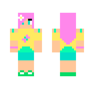 Flutter Shy Human wFlower