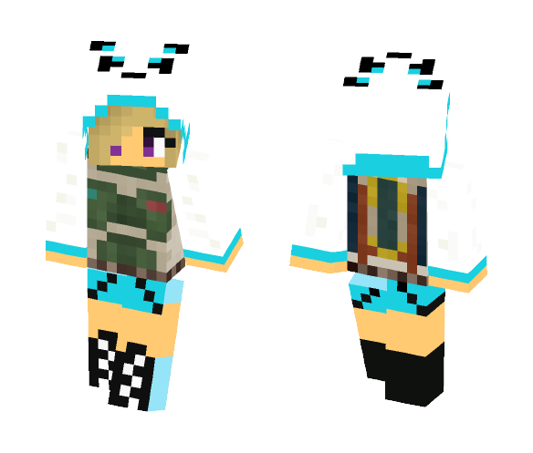 Download Free boba fett girl skin Skin for Minecraft image 1 boba fett girl skin - Girl Minecraft Skins - image 1