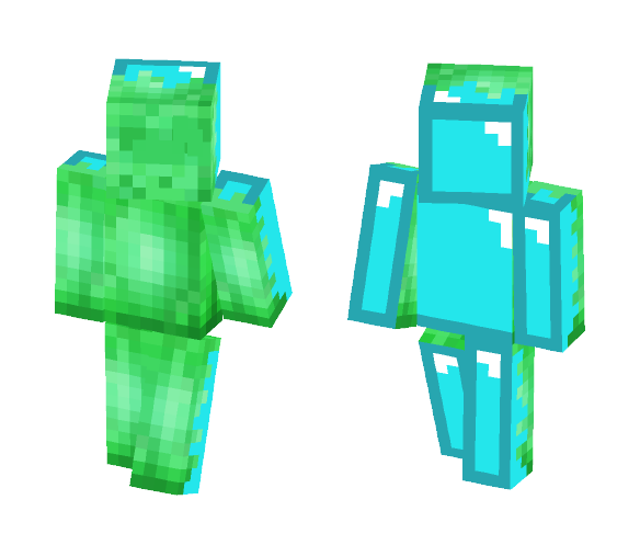 Diamond infection - Male Minecraft Skins - image 1