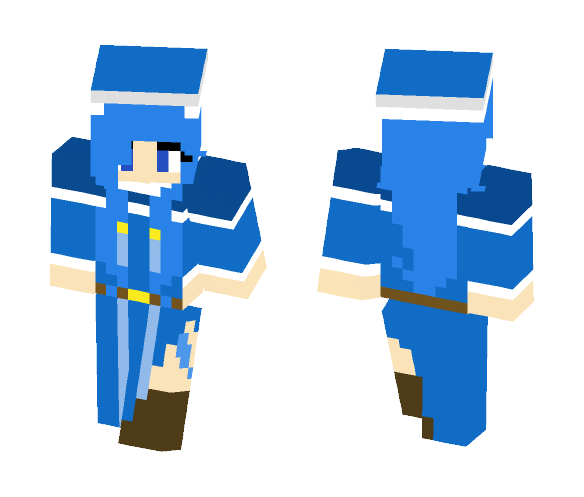 Juvia Lockser - Female Minecraft Skins - image 1