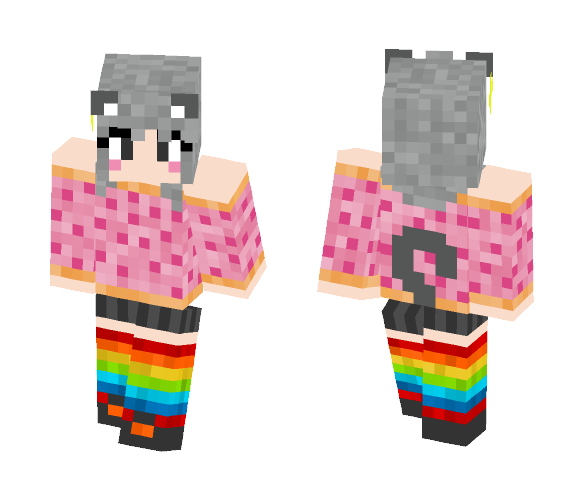 Nyan Cat - Cat Minecraft Skins - image 1