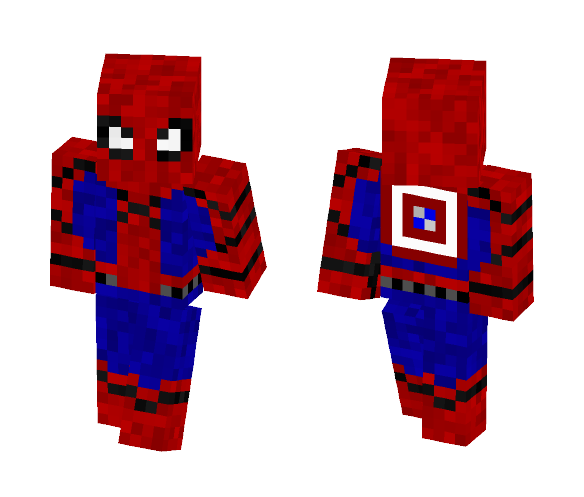Civil War Spider-Man - Comics Minecraft Skins - image 1