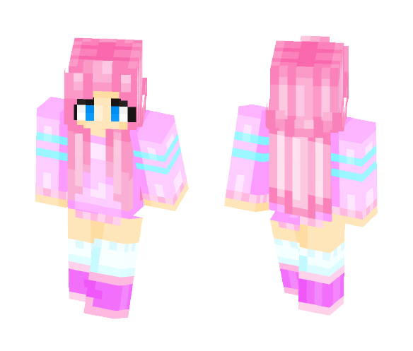 Download Free cute kawaii girl Skin for Minecraft image 1 cute kawaii girl - Cute Girls Minecraft Skins - image 1
