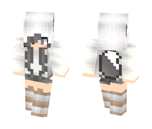 Cute Wolf Girl - Cute Girls Minecraft Skins - image 1