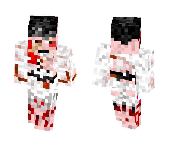 Download Free Bloody Asian Teenager Skin for Minecraft image 1 Bloody Asian Teenager - Male Minecraft Skins - image 1