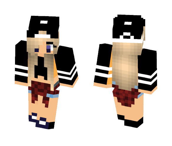 blonde tomboy - Female Minecraft Skins - image 1