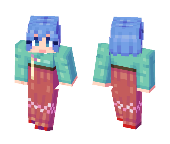 Korean Hanbok - Female Minecraft Skins - image 1