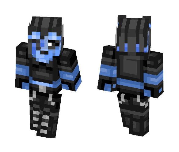 Furry | Icy Metal Girl - Girl Minecraft Skins - image 1