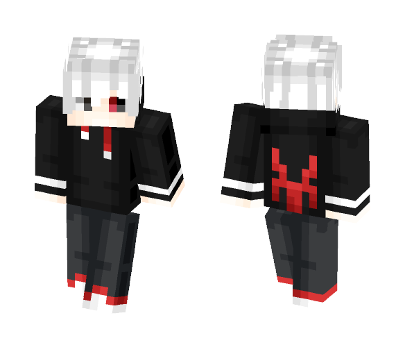 Kaneki Gamer ~ Tokyo Ghoul - Male Minecraft Skins - image 1