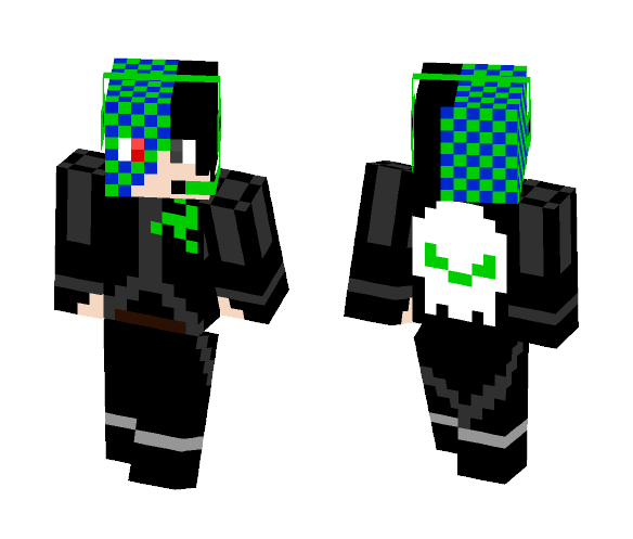 Demon Eye Nico - Male Minecraft Skins - image 1