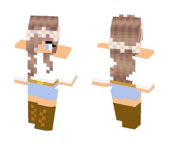 Download Free Country Girl Skin for Minecraft image 1 Country Girl - Girl Minecraft Skins - image 1