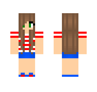 4th of July girl