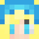 Neon Dino - Female Minecraft Skins - image 3