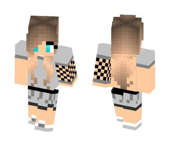 Cute + Sassy Girl Repost - Cute Girls Minecraft Skins - image 1