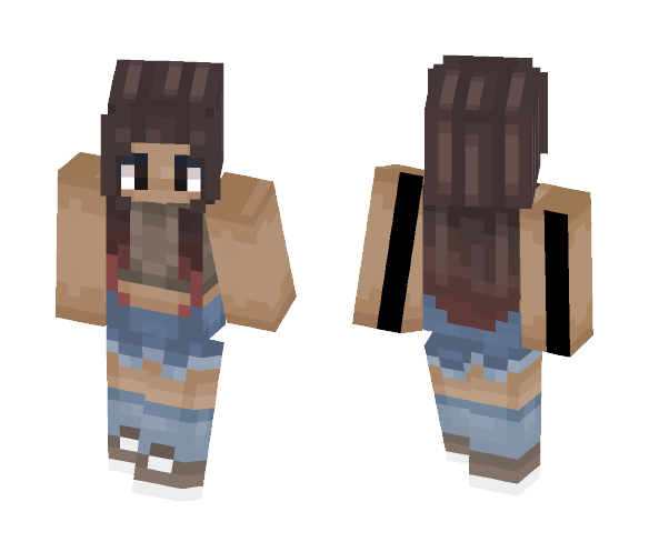 Dip-Dye Beauty - Female Minecraft Skins - image 1