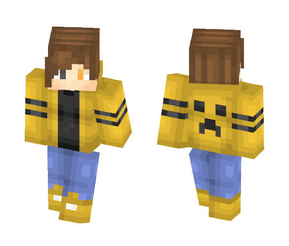 Fire Eye~ GeneralGoldie's Request - Male Minecraft Skins - image 1